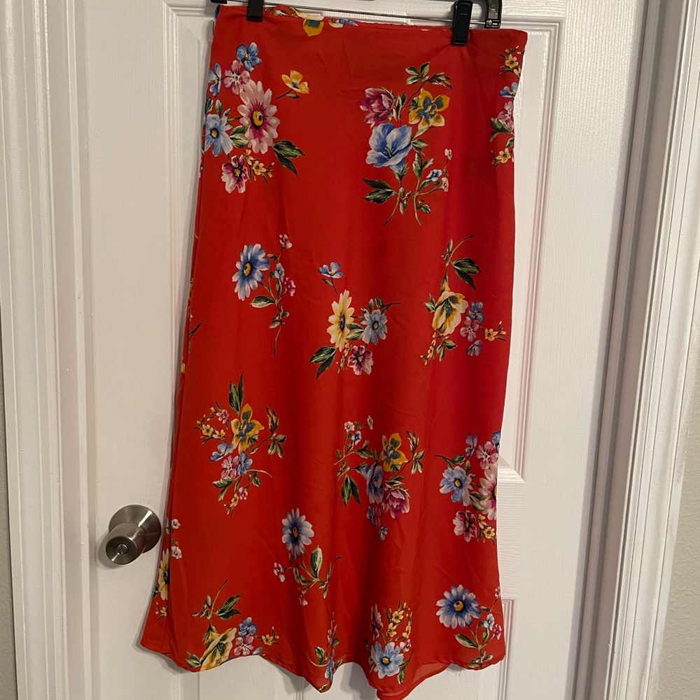 Ambiance Apparel flower skirt - Size L
